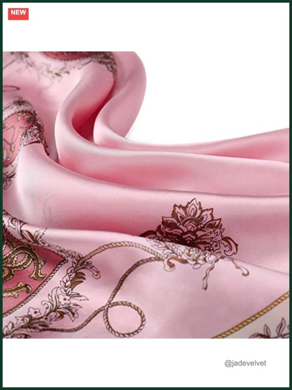 Satin Hair Scarf for Women Multipurpose Silk Like Head Wrap